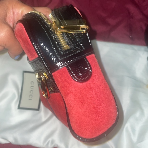 Gucci Small Suede Ophidia Belt Bag - Picture 7 of 16